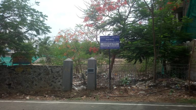 land plot sale neelankarai ecr chennai