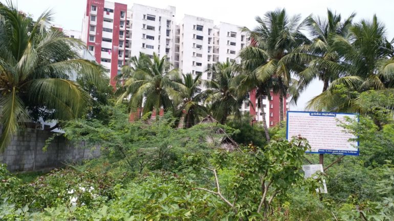 bank auction land / plot sale omr kalavakkam